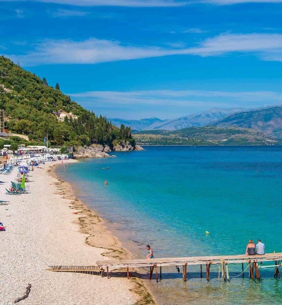 Krouzeri Beach Apartments Katávolos Dış mekan fotoğraf