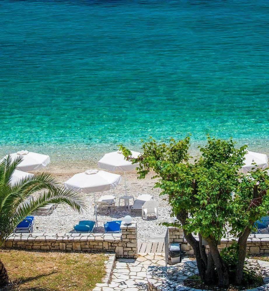Krouzeri Beach Apartments Katávolos Dış mekan fotoğraf