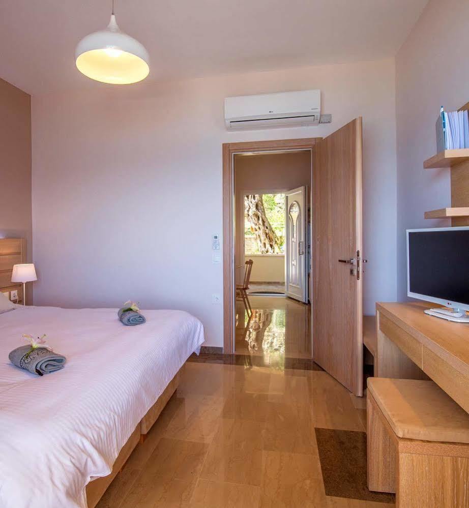 Krouzeri Beach Apartments Katávolos Dış mekan fotoğraf